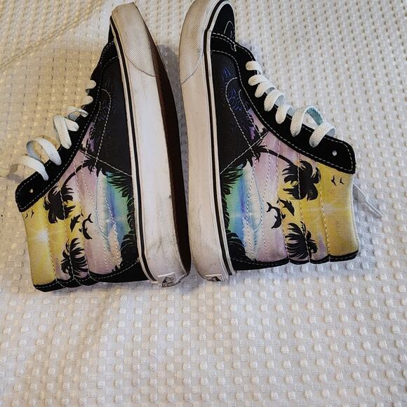 VANS EUC UNISEX SIZE 6.5 MEN  8 WOMEN DOPLHIN BEACH HI-SK8 SNEAKERS SHOES - Picture 10 of 11